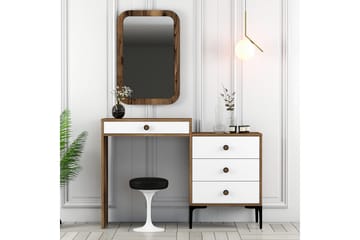 Ameias Møbelsett for Soverom Brun/Hvit - Hanah Home - Møbler - Møbelsett - Møbelsett til soverom