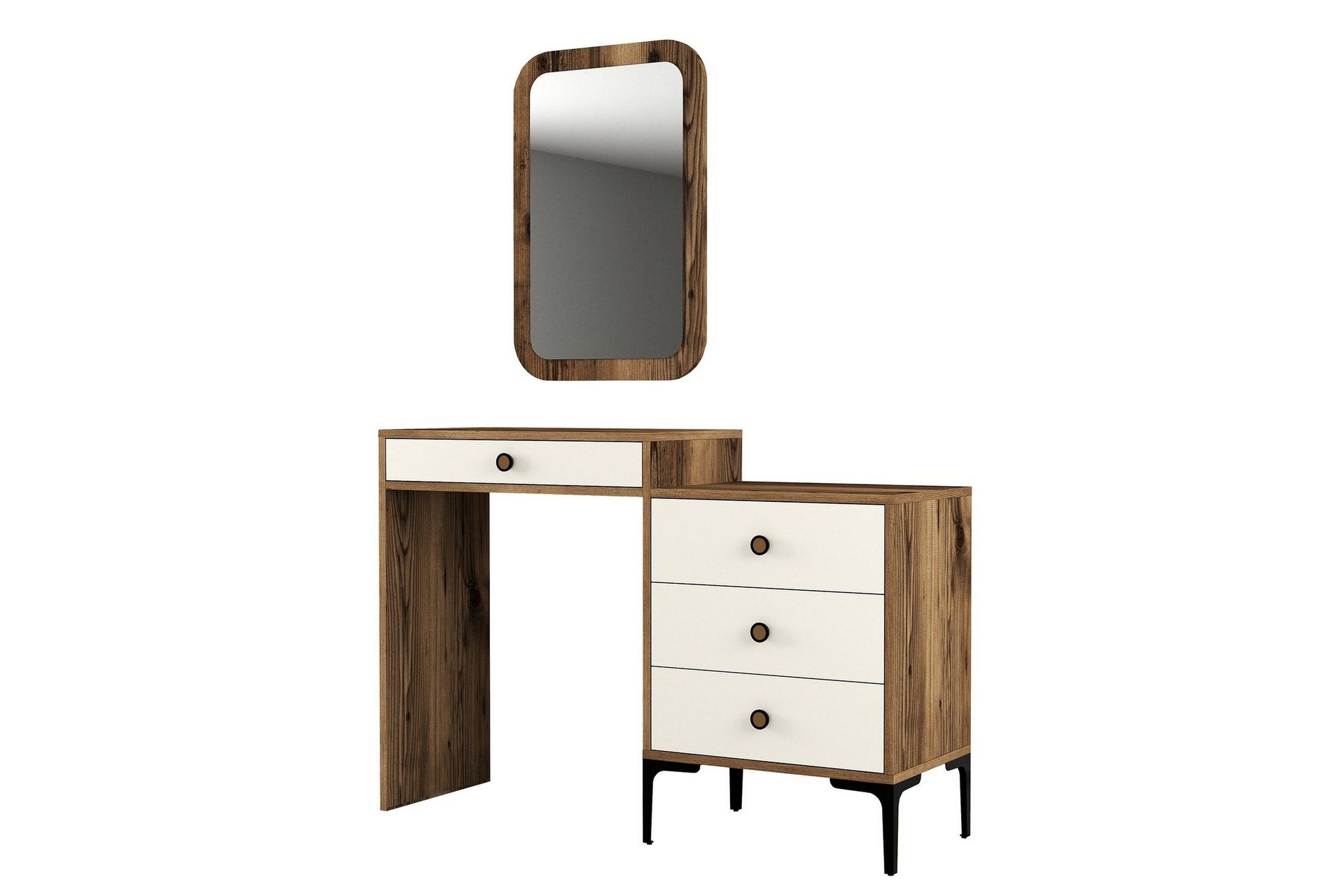 Ameias Møbelsett for Soverom Brun/Beige - Hanah Home