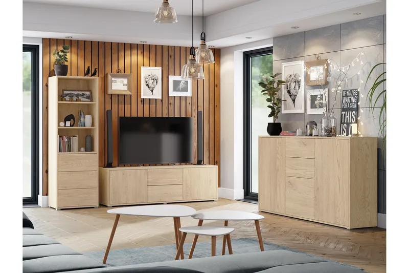 Agawal Møbelsett for Stue - Brun - Møbler - Møbelsett - Møbelsett til stue