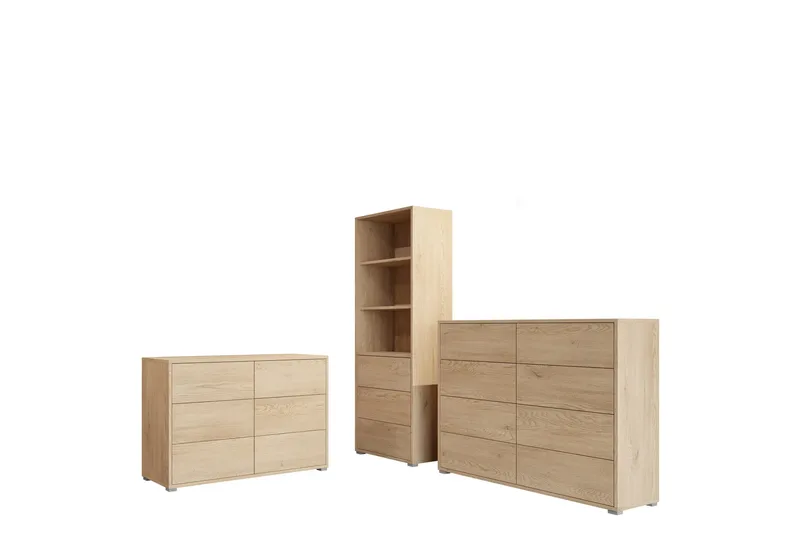 Agawal Møbelsett for Stue, Brun