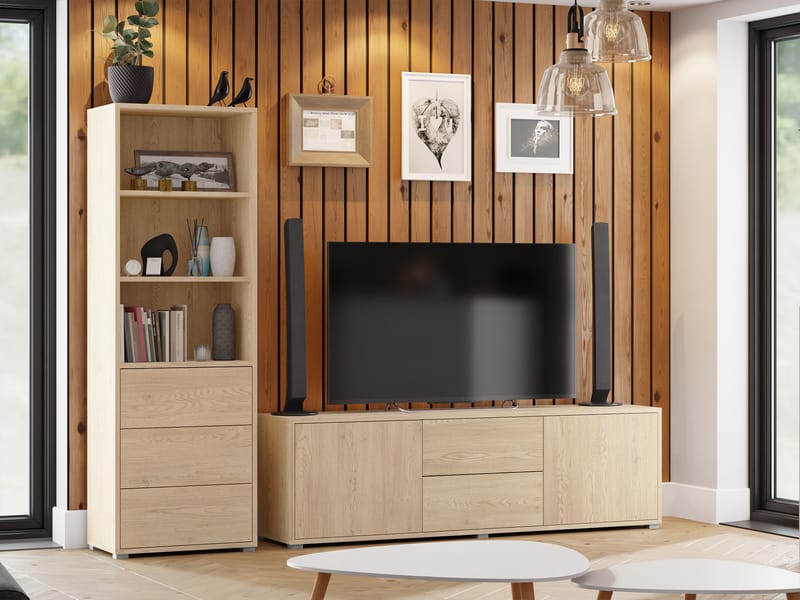 Agawal Møbelsett for stue - Brun - Møbler - Møbelsett - Møbelsett til stue