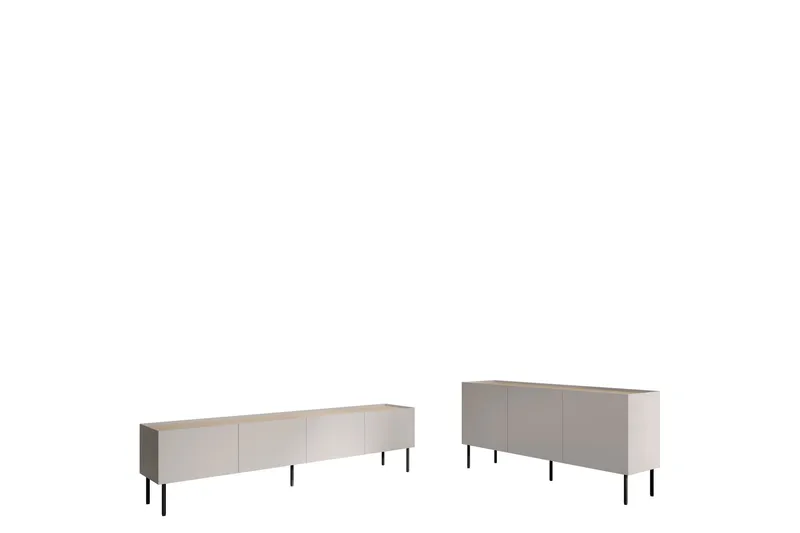 Akie Møbelsett Til Stue, Beige