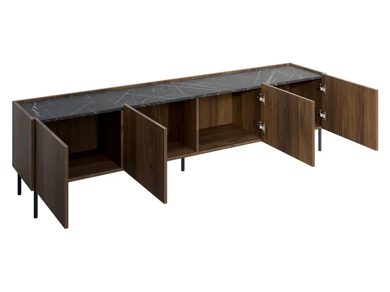 Akihito Møbelsett for stue - Brun - Møbler - Møbelsett - Møbelsett til stue