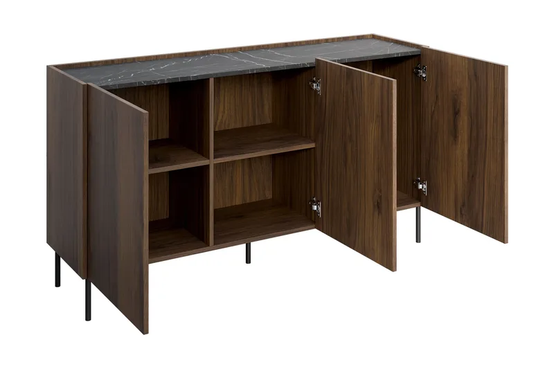 Akihito Møbelsett Til Stue - Brun - Møbler - Møbelsett - Møbelsett til stue