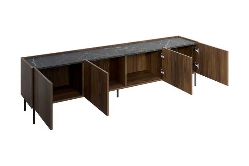 Akihito Møbelsett Til Stue - Brun - Møbler - Møbelsett - Møbelsett til stue