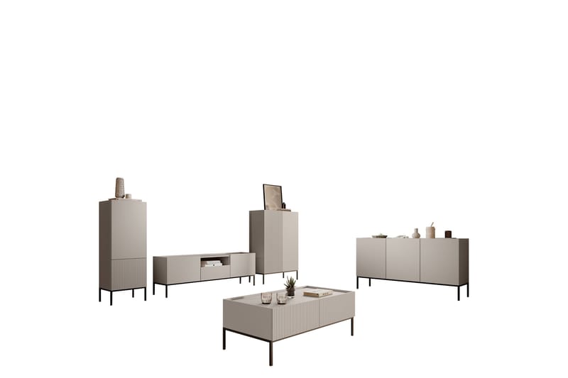 Amelus Møbelsett til Stue, Cashmere