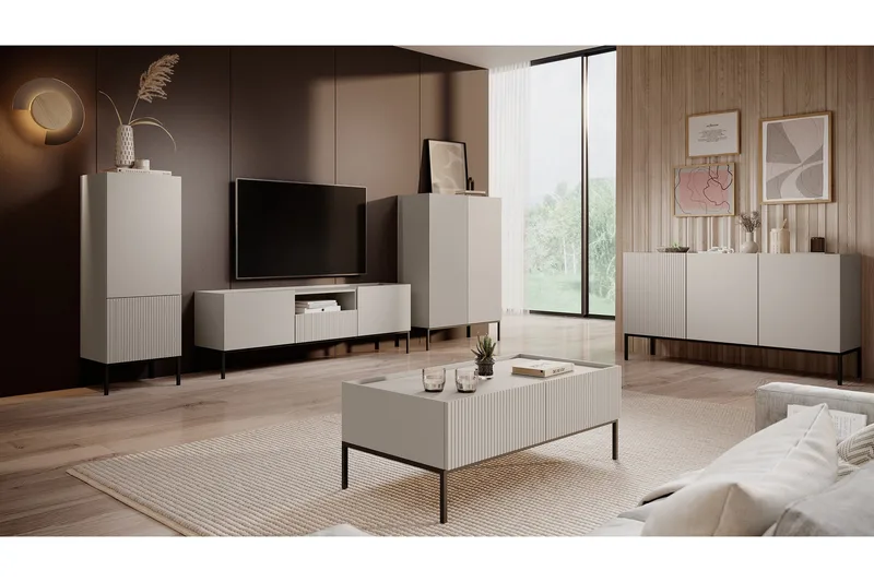 Amelus Møbelsett til Stue - Cashmere - Møbler - Møbelsett - Møbelsett til stue