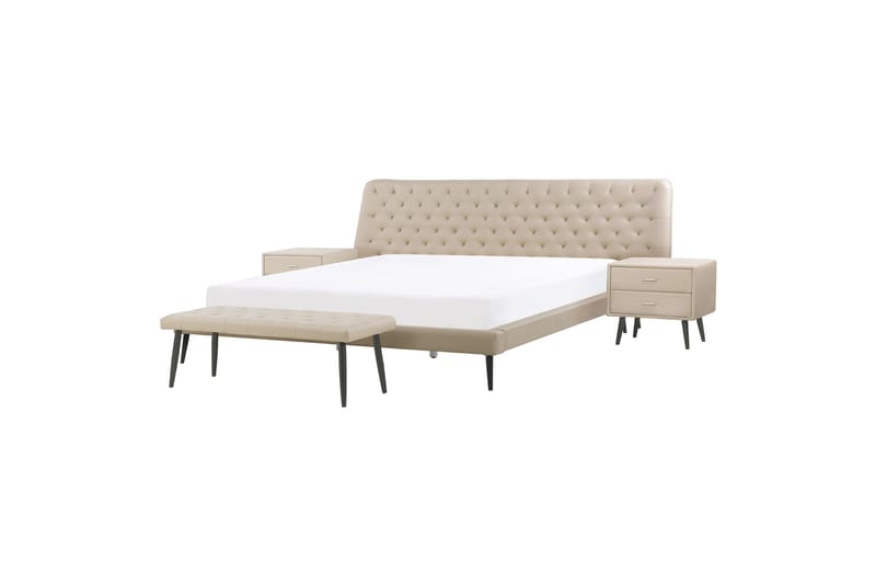Aranne Møbelsett for Soverom - Beige - Møbler - Møbelsett - Møbelsett til soverom