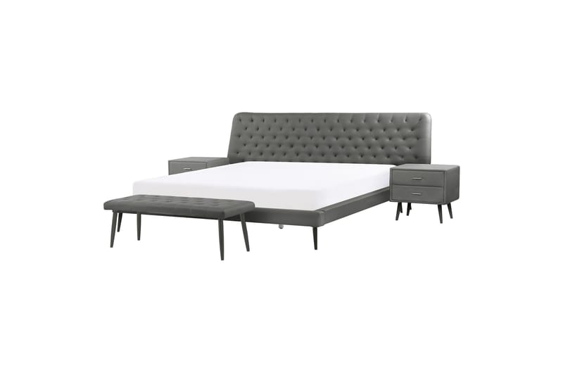 Aranne Møbelsett for Soverom, Grå