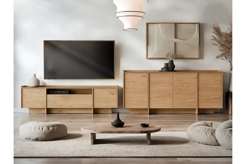 Bellia Møbelsett Til Stue - Brun - Møbler - Møbelsett - Møbelsett til stue