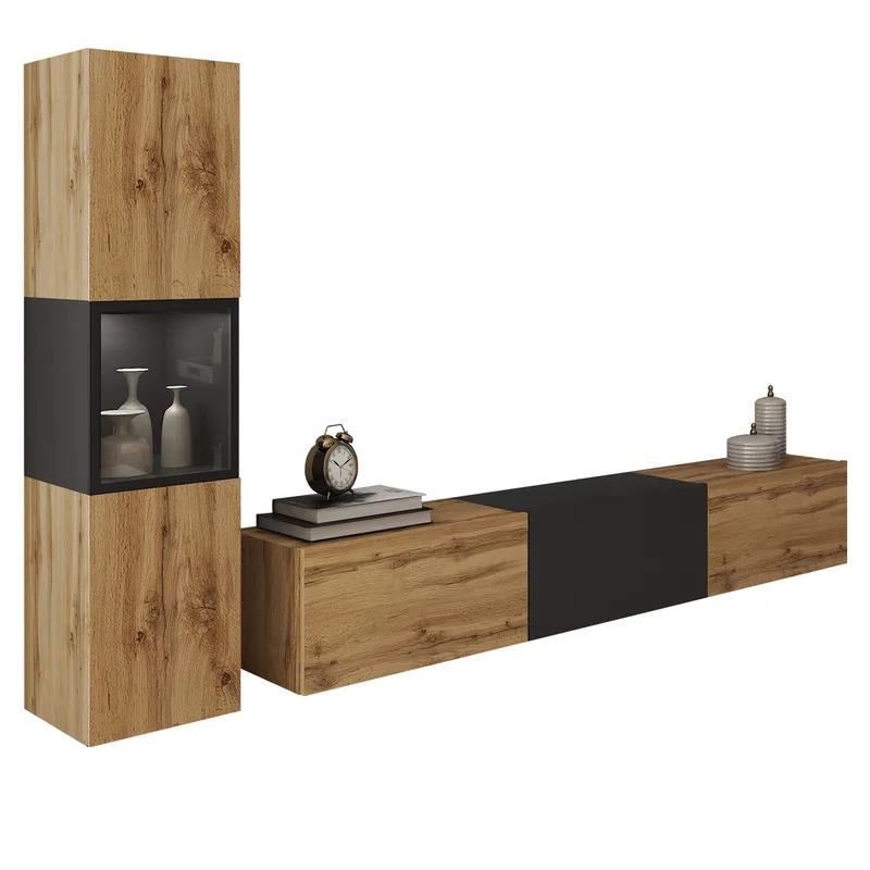 Bergfelde TV-enhet 2 deler med Belysning, undefined