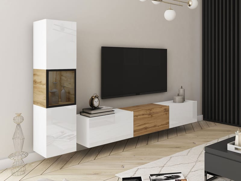 Bergfelde TV-enhet 2 deler - Møbler - Møbelsett - Møbelsett til stue