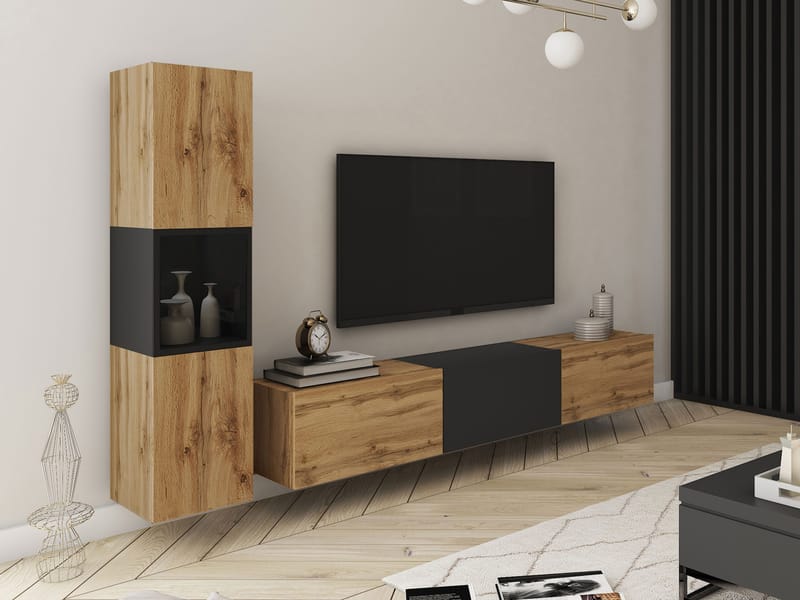 Bergfelde TV-enhet 2 deler - Møbler - Møbelsett - Møbelsett til stue