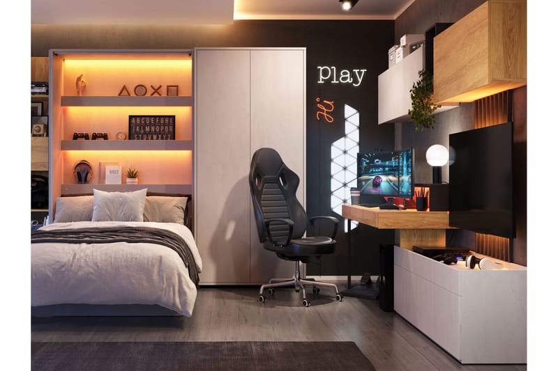 Beste Stuemøbelsett - Brun/Beige - Møbler - Møbelsett - Møbelsett til stue