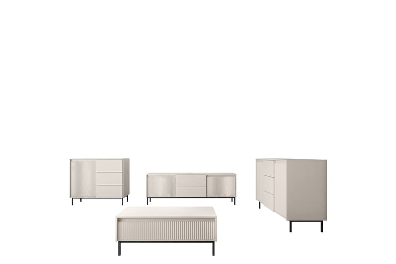 Bjurholm Møbelsett til Stue, Beige