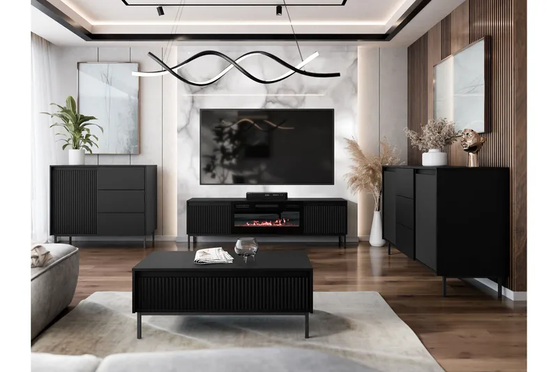 Bjurholm Møbelsett Til Stue - Hvit - Møbler - Møbelsett - Møbelsett til stue