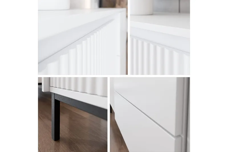 Bjurholm Møbelsett Til Stue - Hvit - Møbler - Møbelsett - Møbelsett til stue