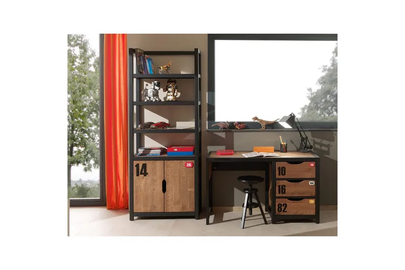 Bokhylle og Skrivebord Alex - Møbler - Møbelsett - Møbelsett til stue