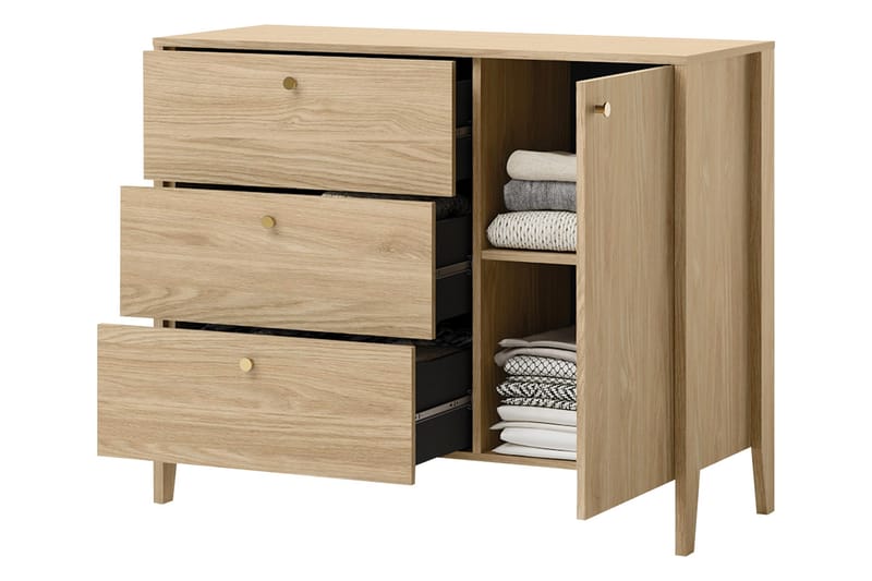 Cocorna Møbelsett For Soverom - Beige - Møbler - Møbelsett - Møbelsett til soverom