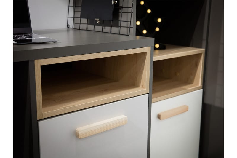 Dekona Møbelsett For Soverom - Grå/Hvit - Møbler - Møbelsett - Møbelsett til soverom