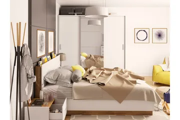 Dentrona Møbelsett For Soverom - Beige/Grå - Møbler - Møbelsett - Møbelsett til soverom
