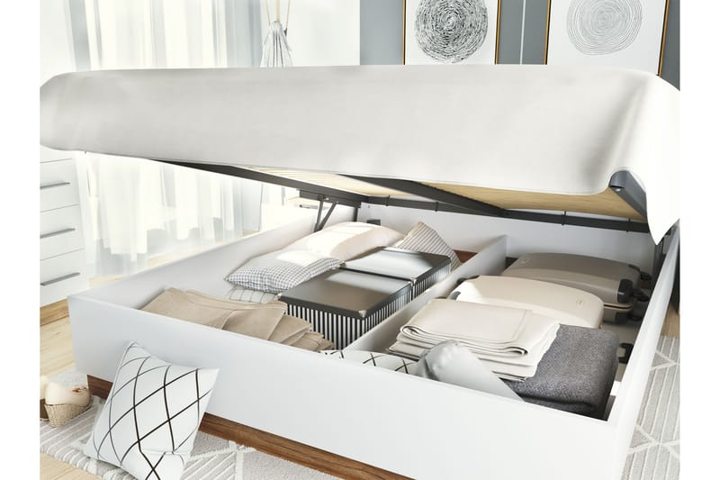 Dentrona Møbelsett For Soverom - Hvit/Beige - Møbler - Møbelsett - Møbelsett til soverom
