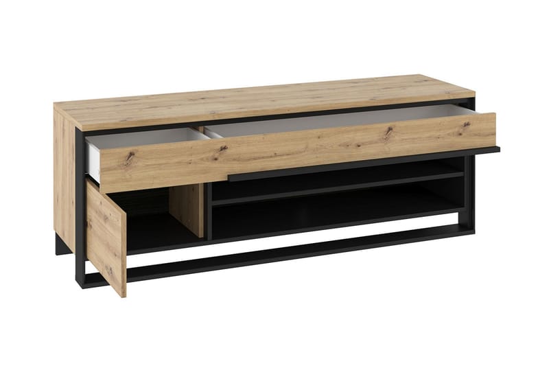 Dorana Møbelsett For Stue - Brun/Sort - Møbler - Møbelsett - Møbelsett til stue