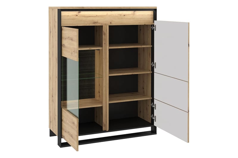 Dorana Møbelsett For Stue - Brun/Sort - Møbler - Møbelsett - Møbelsett til stue