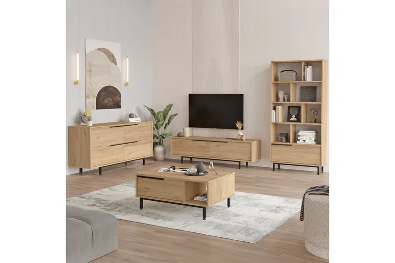 Erhan Møbelssett for Stue - Eik - Møbler - Møbelsett - Møbelsett til stue