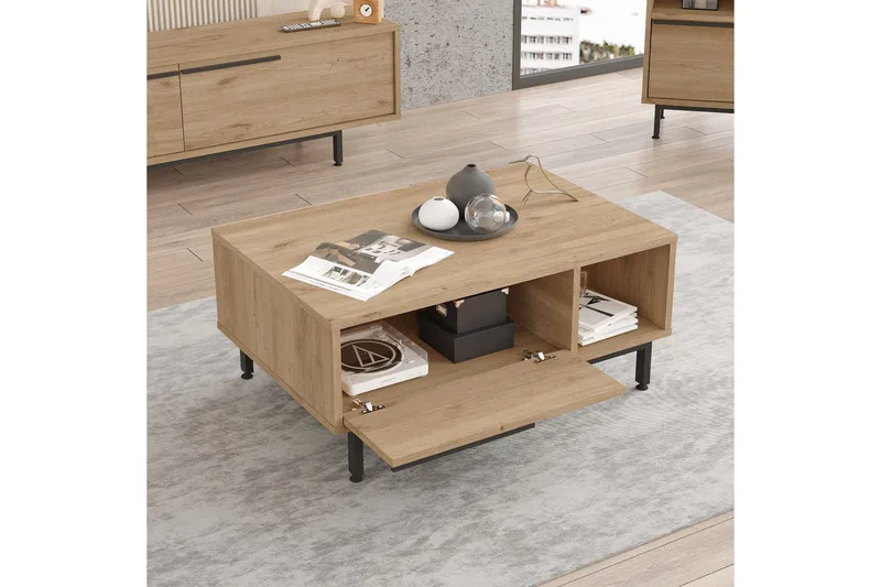 Erhan Møbelssett for Stue - Eik - Møbler - Møbelsett - Møbelsett til stue