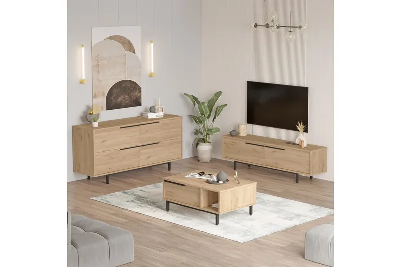 Erhan Møbelssett for Stue, Eik