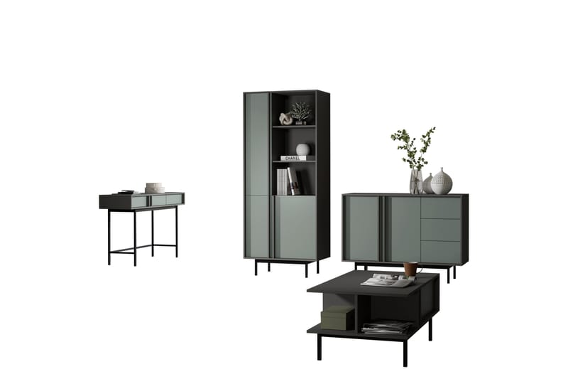 Farshian Møbelsett Til Stuen, Grå