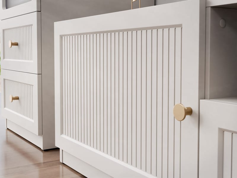 Fayric Møbelsett for stue - Beige - Møbler - Møbelsett - Møbelsett til stue