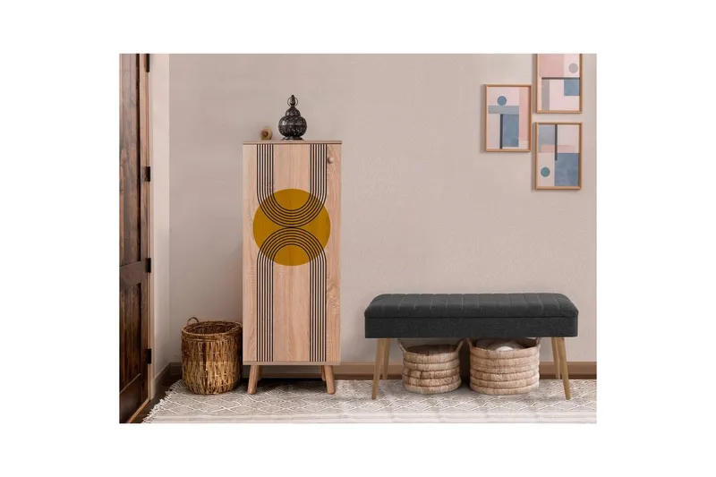 Gelsgan Møbelsett for Stue - Natur - Møbler - Gangmøbler - Møbelsett til gang & entre