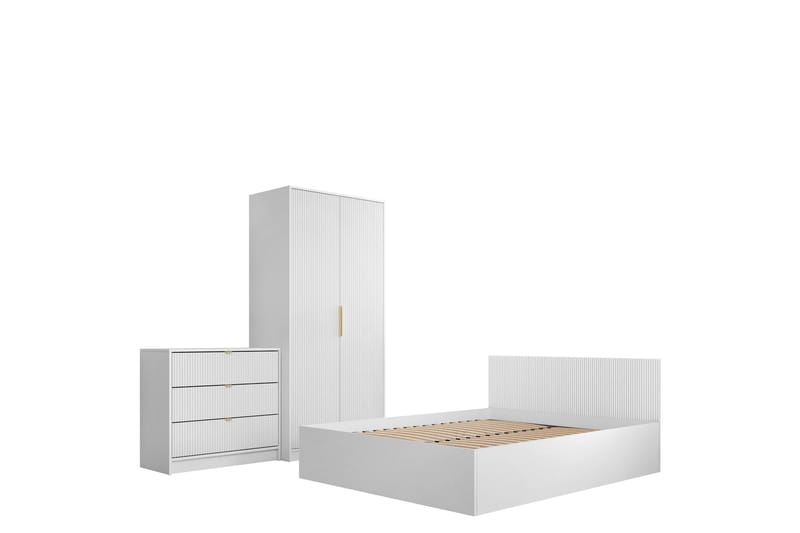 Gudelia Møbelsett For Soverom, Hvit