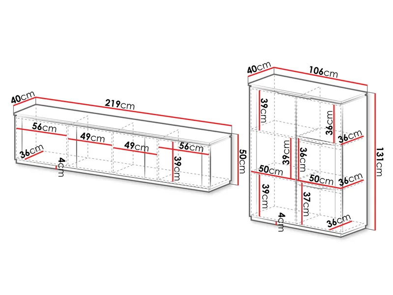Hilafin Møbelsett for Stue - Møbler - Møbelsett - Møbelsett til stue