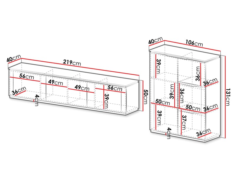 Hilafin Møbelsett for Stue - Møbler - Møbelsett - Møbelsett til stue