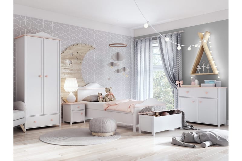 Hilts Soveromsmøbelsett - Brun/Beige - Møbler - Møbelsett - Møbelsett til soverom