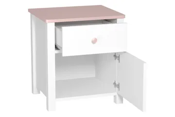 Hilts Soveromsmøbelsett - Hvit/Rosa - Møbler - Møbelsett - Møbelsett til soverom
