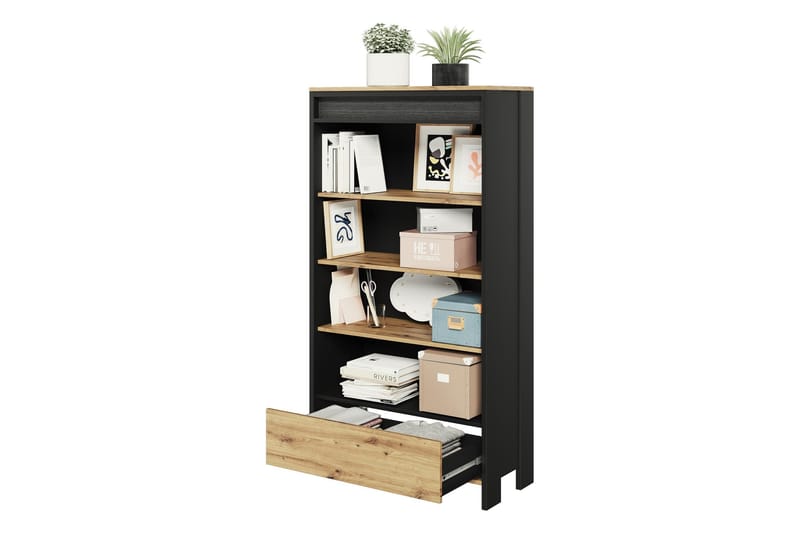 Huddinge Møbelsett Til Stue - Brun/Sort - Møbler - Møbelsett - Møbelsett til stue