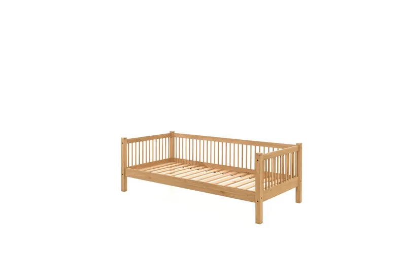 Juniorseng med stelleenhet og garderobe Forrest Eik - Eik - Møbler - Møbelsett - Møbelsett til soverom