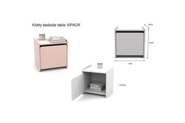 Kommode med Sengebord Kiddy - Møbler - Møbelsett - Møbelsett til soverom