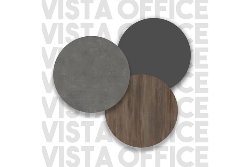 Kontormøbelsett Enor 9 Sølv / Antrasitt - Sølv/Antrasitt - Møbler - Møbelsett - Møbelsett til kontor