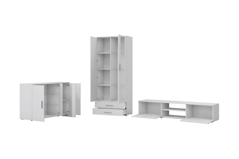 Lyrosen Møbelsett for Stue - Beige - Møbler - Møbelsett - Møbelsett til stue