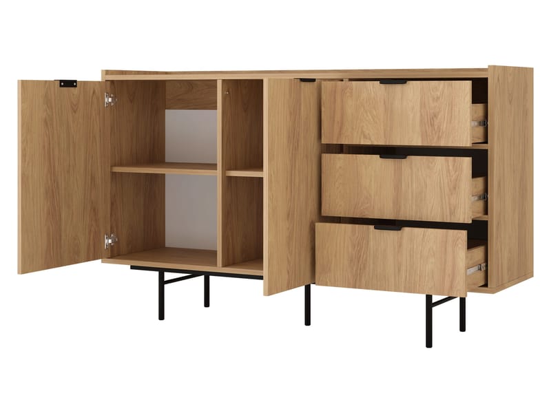 møbelsett Edison Hickory-eik - Hickory-eik - Møbler - Møbelsett - Møbelsett til stue