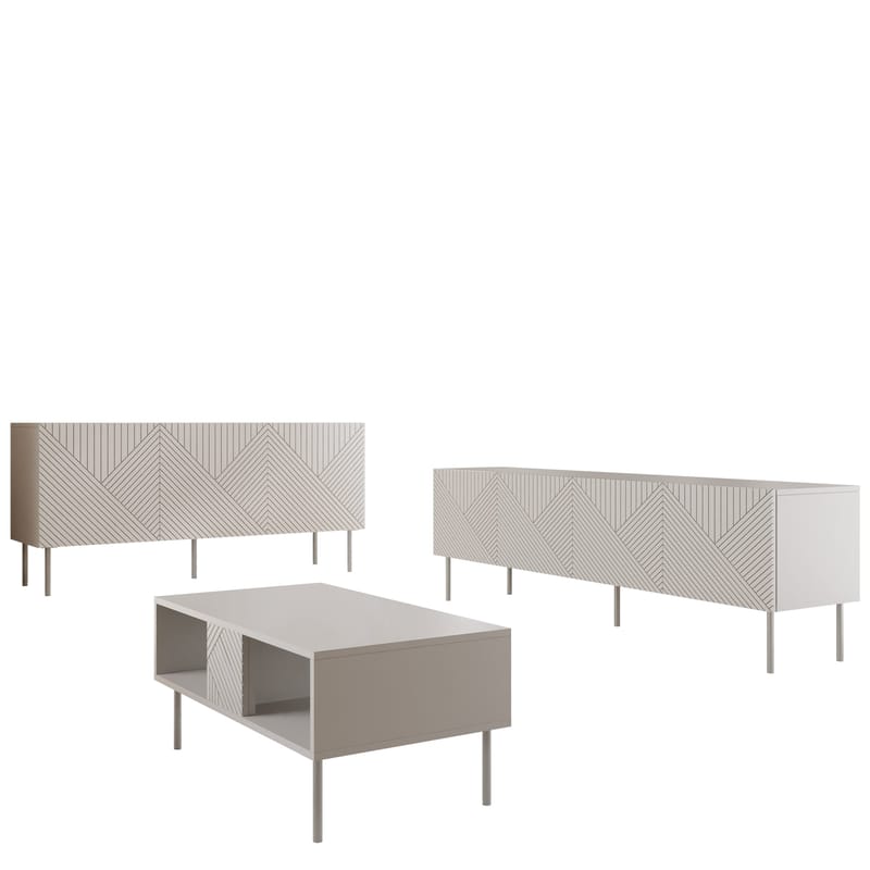 møbelsett Møbelsett ART DECO I beige, undefined
