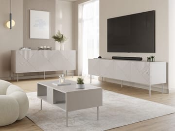 møbelsett Møbelsett ART DECO I beige - Møbler - Møbelsett - Møbelsett til stue