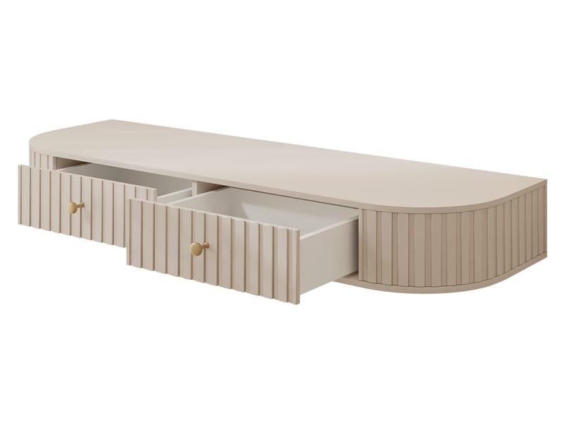 møbelsett Møbelsett SEPIROZ III beige - Møbler - Bord - Sminkebord & toalettbord