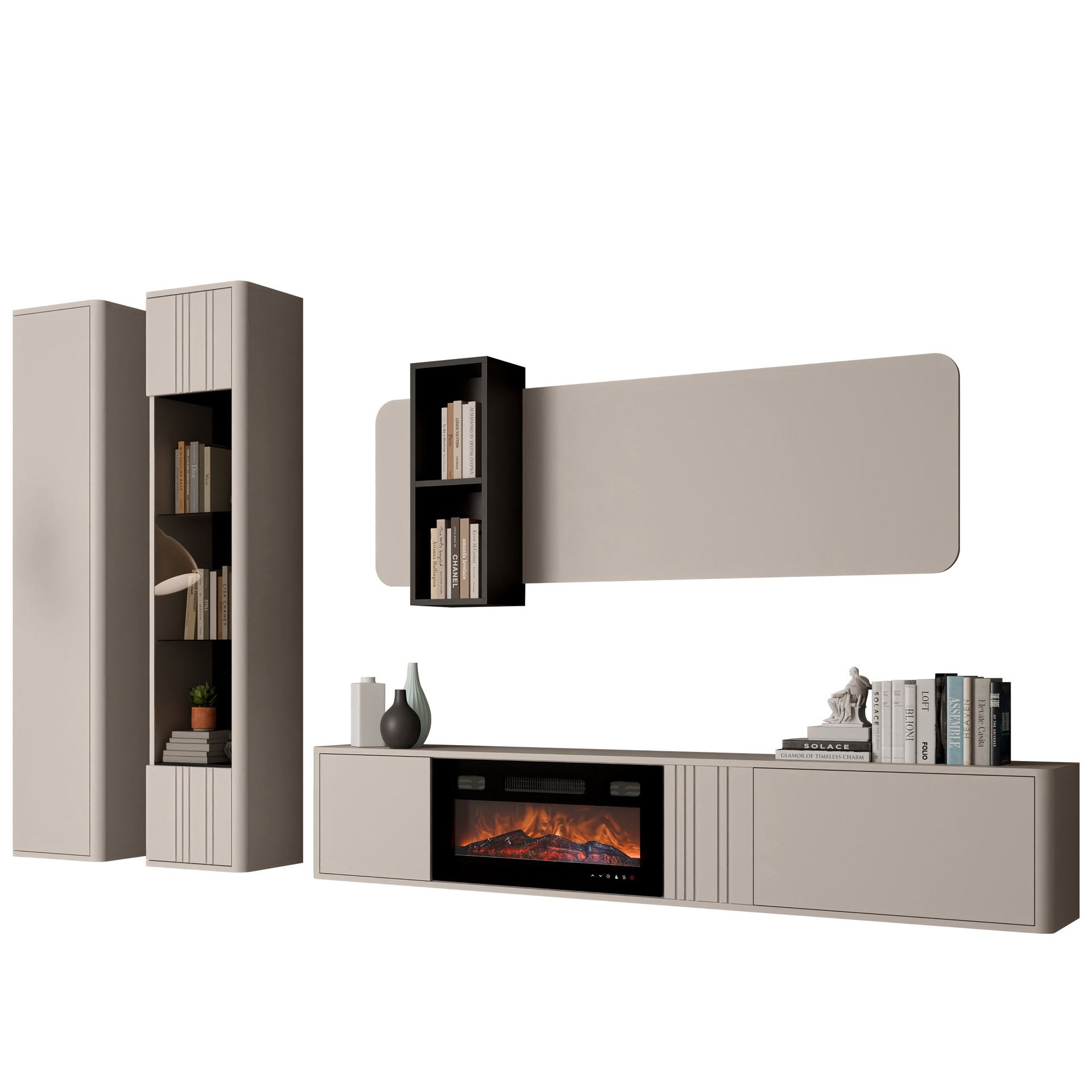 møbelsett Møbelsett PHILIPPE VIII beige -