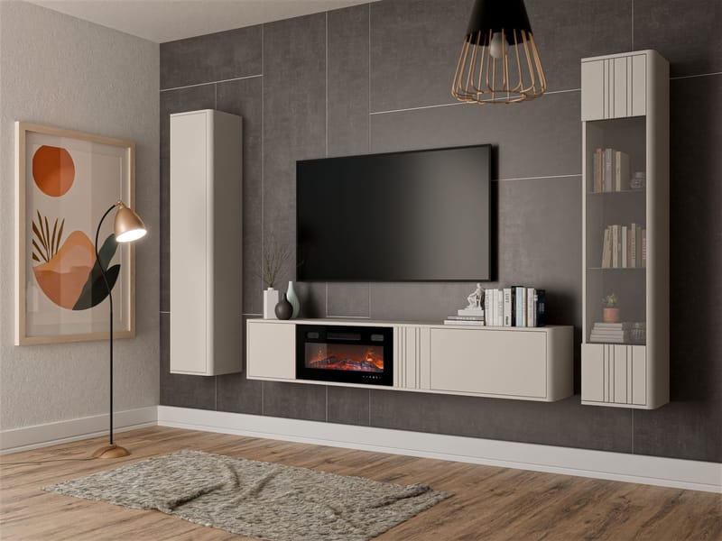 møbelsett Møbelsett PHILIPPE IX beige - Møbler - Møbelsett - Møbelsett til stue